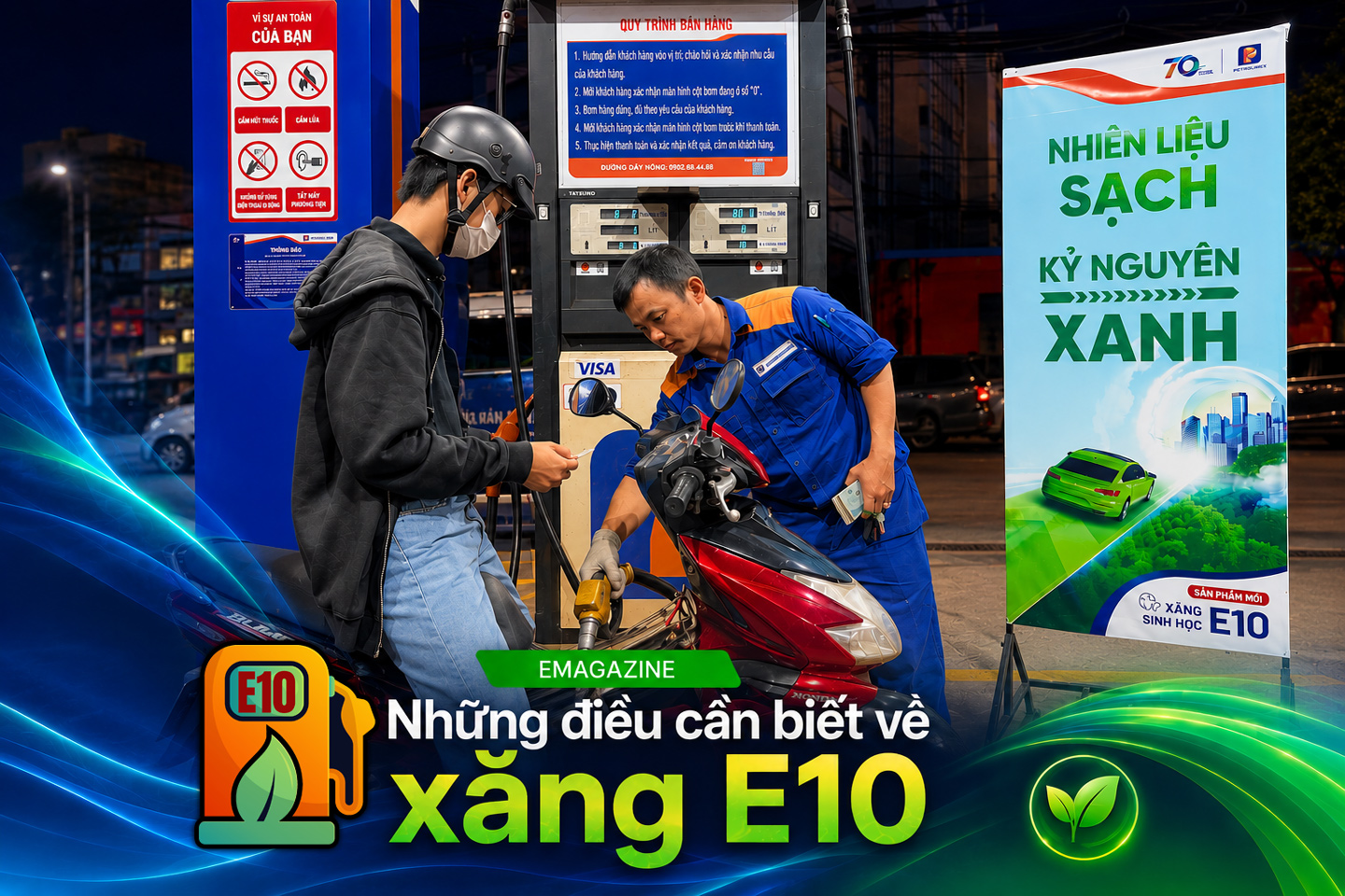 Những điều cần biết về Xăng E10